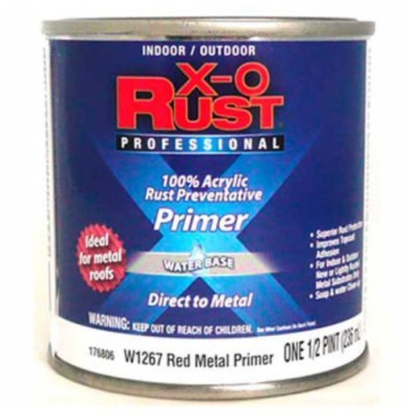 General Paint X-O Rust Anti-Rust Enamel, Red Metal Primer, 1/2-Pint - 176806 176806